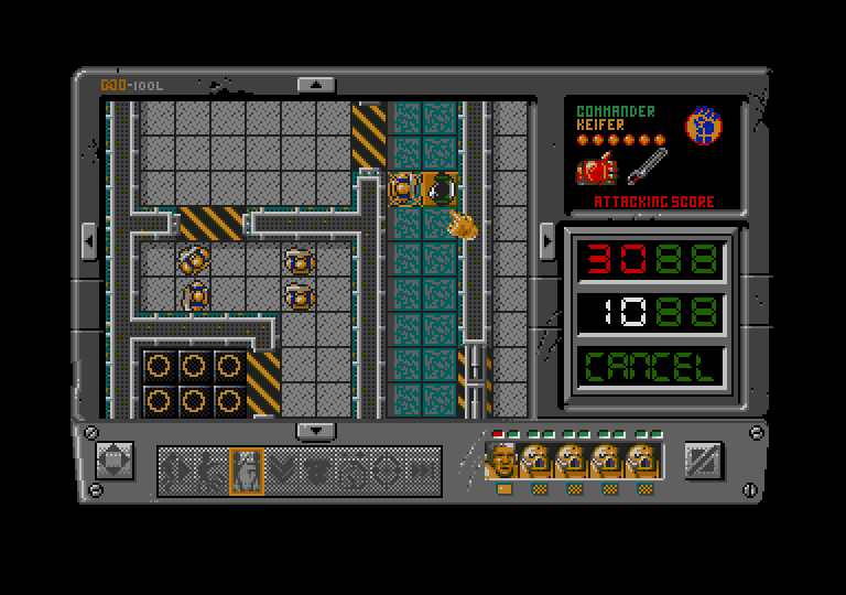 Space Crusade - The Voyage Beyond atari screenshot