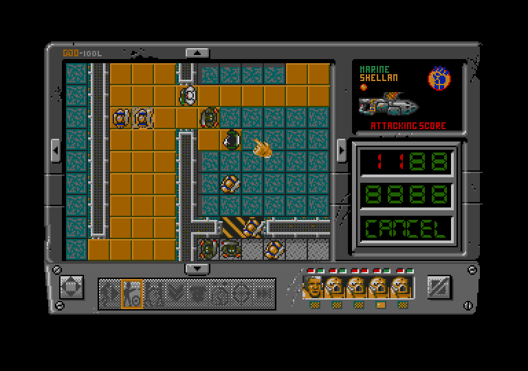 Space Crusade - The Voyage Beyond atari screenshot