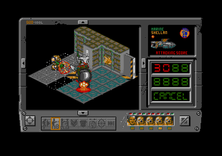 Space Crusade - The Voyage Beyond atari screenshot