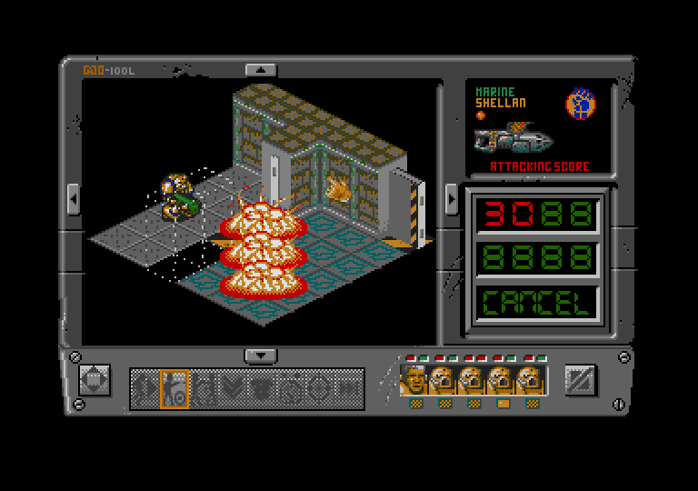 Space Crusade - The Voyage Beyond atari screenshot