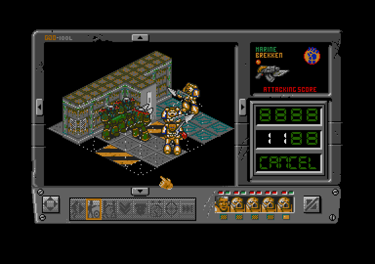 Space Crusade - The Voyage Beyond atari screenshot