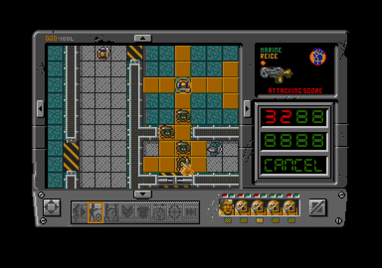 Space Crusade - The Voyage Beyond atari screenshot