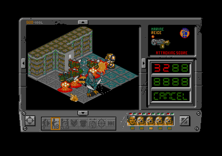 Space Crusade - The Voyage Beyond atari screenshot