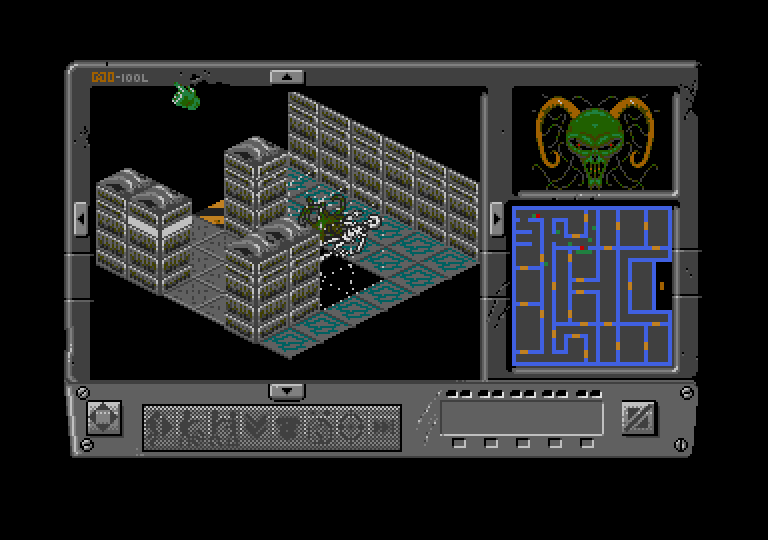 Space Crusade - The Voyage Beyond atari screenshot