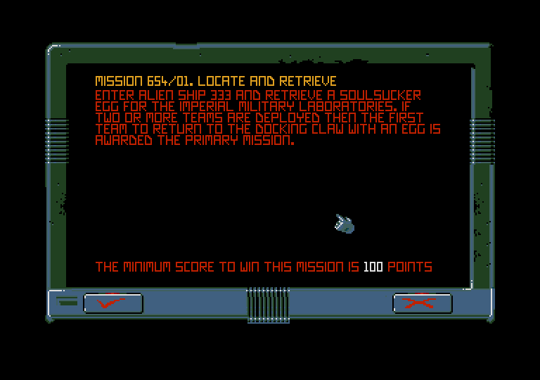 Space Crusade - The Voyage Beyond atari screenshot