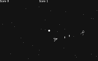 Space Duel atari screenshot