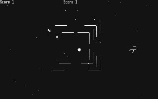 Space Duel atari screenshot