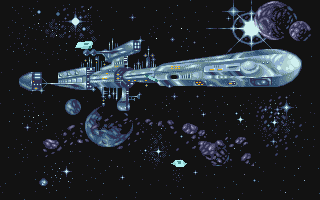 Space Fighter atari screenshot