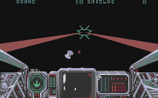 Space Fighter atari screenshot