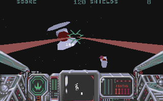 Space Fighter atari screenshot