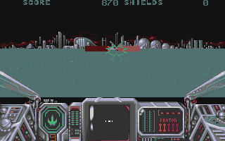 Space Fighter atari screenshot