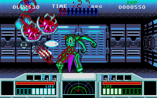 Space Gun atari screenshot