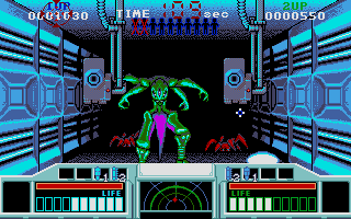 Space Gun atari screenshot