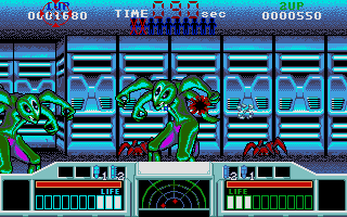 Space Gun atari screenshot