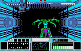 Space Gun atari screenshot