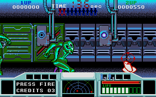 Space Gun atari screenshot