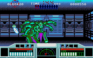 Space Gun atari screenshot