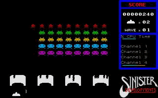 Space Invaders atari screenshot