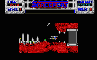 Spaceport atari screenshot