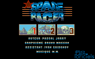 Space Racer atari screenshot