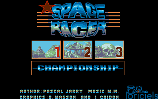 Space Racer atari screenshot