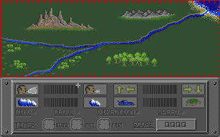 Space Shuttle II atari screenshot
