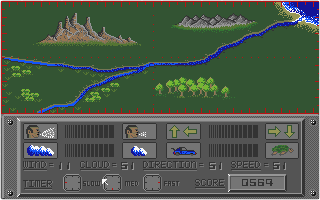 Space Shuttle II atari screenshot