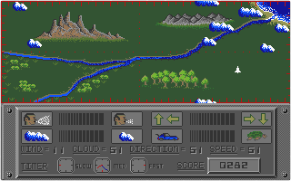 Space Shuttle II atari screenshot