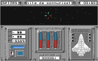 Space Shuttle II atari screenshot