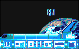 Space Shuttle II atari screenshot