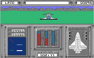 Space Shuttle II atari screenshot