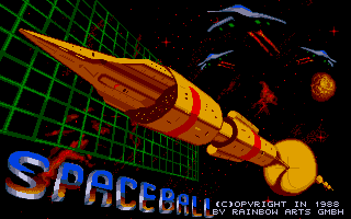 Spaceball atari screenshot