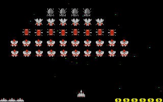 Spaced Out atari screenshot