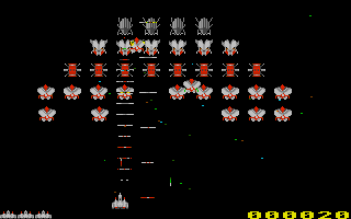 Spaced Out atari screenshot