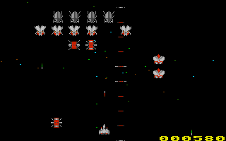 Spaced Out atari screenshot