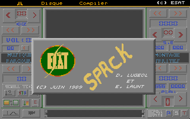 Spack atari screenshot