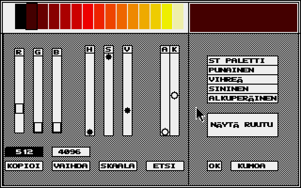 Spare atari screenshot