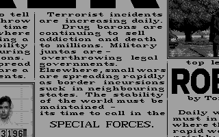 Special Forces atari screenshot