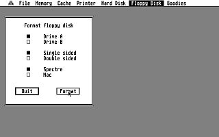 Spectre 128 atari screenshot