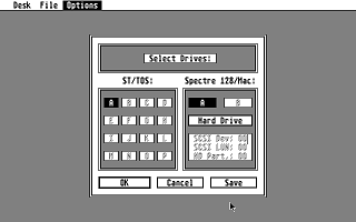 Spectre GCR atari screenshot