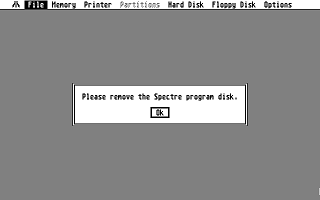 Spectre GCR atari screenshot