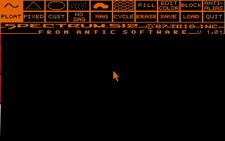 Spectrum 512 atari screenshot