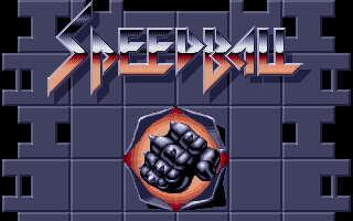 Speedball atari screenshot