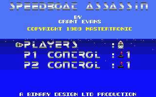 Speedboat Assassin atari screenshot