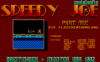 Speedy Joe atari screenshot