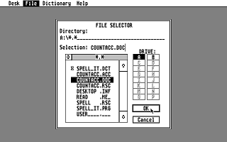 Spell It! atari screenshot