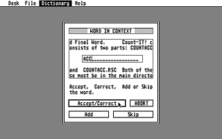 Spell It! atari screenshot