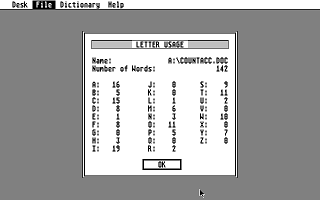 Spell It! atari screenshot