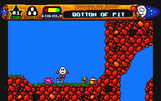 Spellbound Dizzy atari screenshot