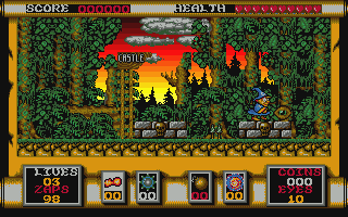 Spellfire the Sorcerer atari screenshot